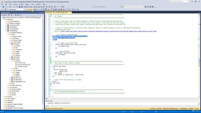 25 Indexes in SQL Server смотреть онлайн