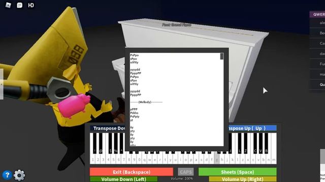 "Unravel" Aka Tokyo Ghoul. Roblox piano смотреть онлайн