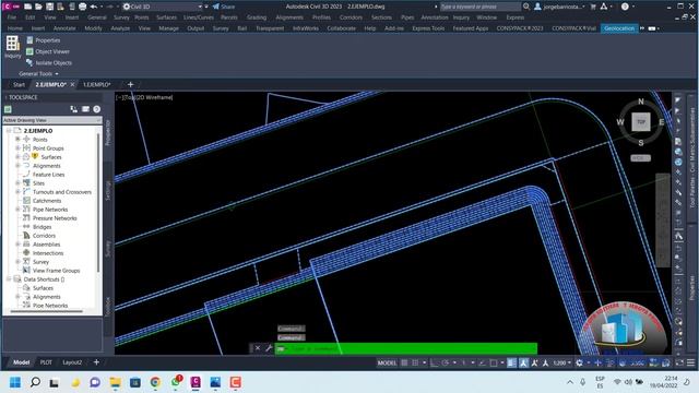 COMANDO GRADING CIVIL 3D 2023 смотреть онлайн