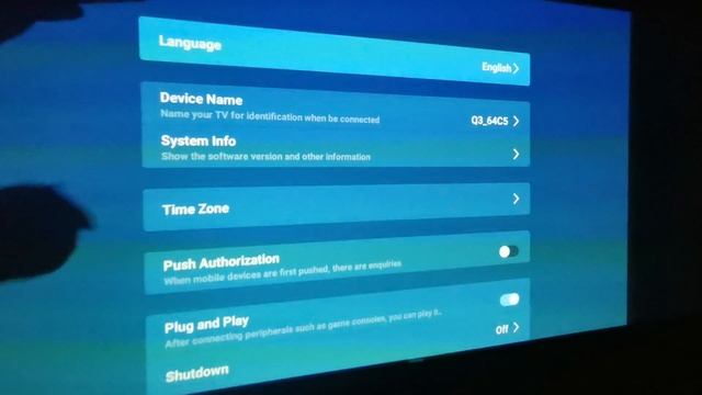 ทดสอบ CHiQ M3000  Smart LED Projector