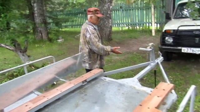 САМОДЕЛЬНЫЙ ПРИЦЕП для лодки. ПРИЦЕП своими руками ДЕШЕВО. САМОДЕЛЬНЫЙ ЯКОРЬ. смотреть онлайн