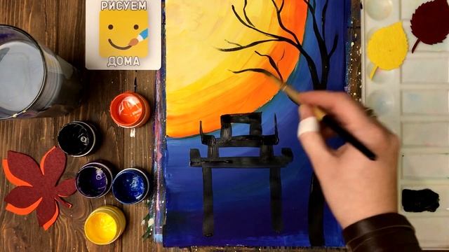 Рисуем ЗАМОК с ПРИВИДЕНИЯМИ/ Рисунки на ХЭЛЛОУИН смотреть онлайн