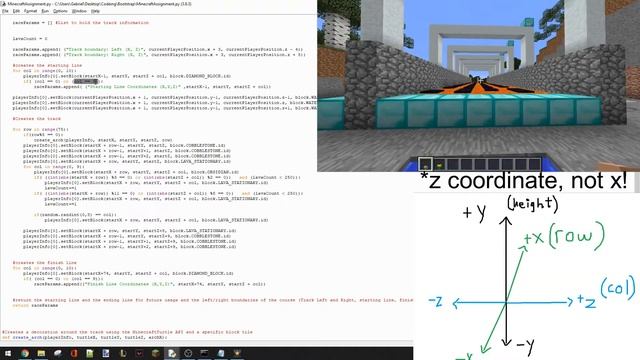 Bootstrap Python with Minecraft смотреть онлайн