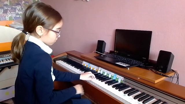 Soft Mozart Academy 2021-2022: Ulyana (10), аккорды и арпеджио до мажор и до минор