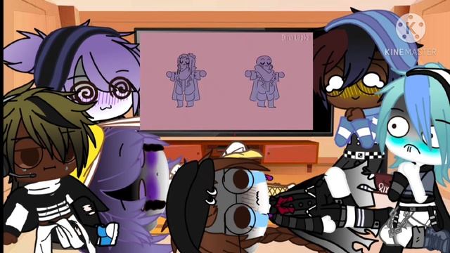 Swap Role Au React to the original au | Part 3/5 | sans aus | Gacha Club | Mitzumi-Chan смотреть онлайн