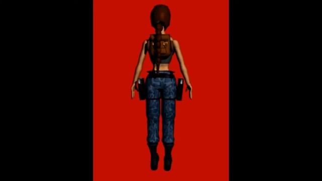 Tomb Raider III - Lara Nevada Outfit 3D Model смотреть онлайн