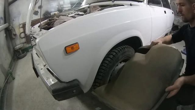 Сборка после покраски ВАЗ 2107. Часть 9. смотреть онлайн