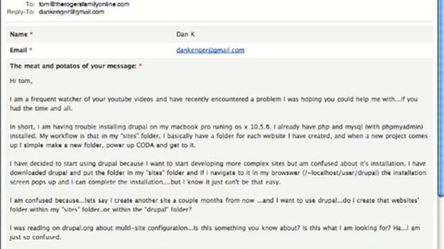 Viewer Question - Multiple Websites using Drupal смотреть онлайн