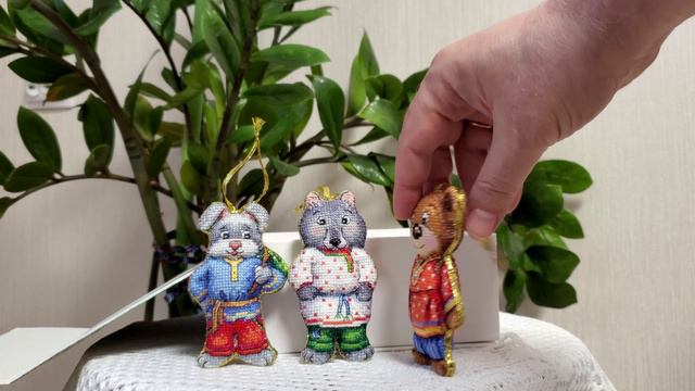 Елочные игрушки своими руками. Герои сказки Колобок смотреть онлайн