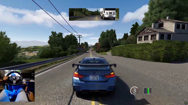 Assetto Corsa - BMW M4 Lenz.Sp | Mulholland Traffic | Logitech g29 Gameplay смотреть онлайн