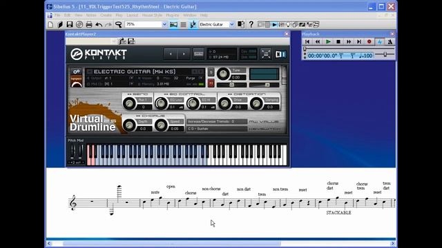VDL TriggerTest 5.2.5 Part 2 of 3: Xylo MedDark / Electric Guitar смотреть онлайн