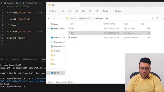 تفاوت روش های مختلف ران کردن برنامه پایتون در Vs code смотреть онлайн