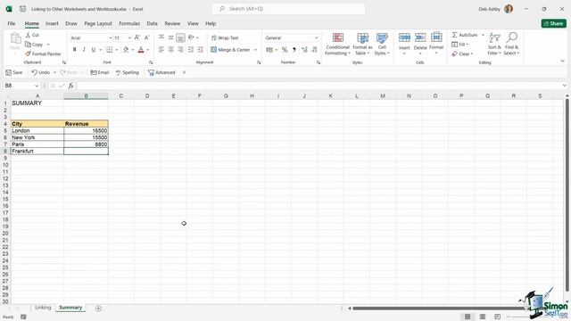 Link to Other Excel Worksheets and Workbooks смотреть онлайн