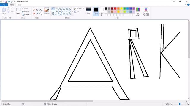 How To Draw Ark Logo In Windows 10 Laptop, Pc l смотреть онлайн