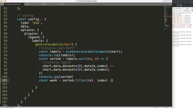 How to Customize Legend With GenerateLabels in Chart JS смотреть онлайн
