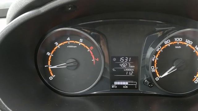 Расход топлива у гранты зимой