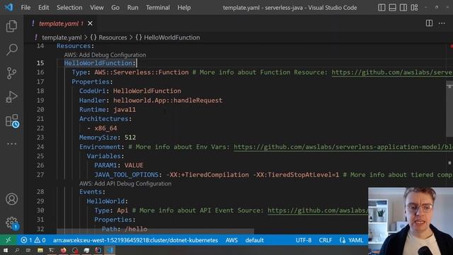 Build serverless application using Java and the AWS SAM CLI смотреть онлайн