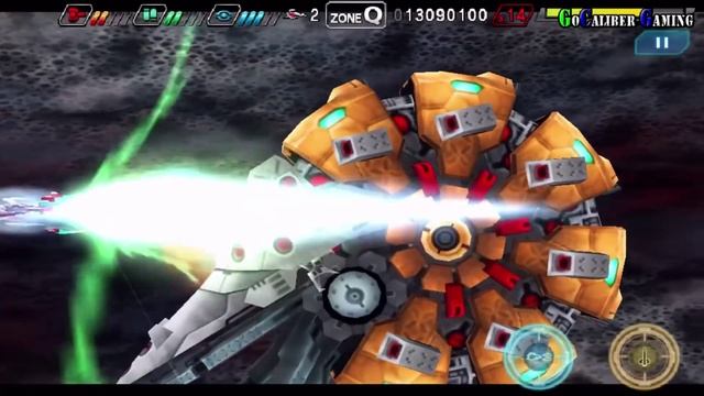 Darius Burst Second Prologue Android iOS Walkthrough - Gameplay Part 1 - Original Mode: Zone P, Q, смотреть онлайн
