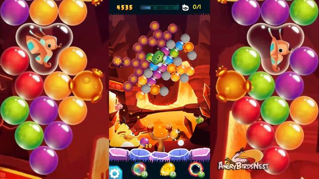 Let's Play Angry Birds Stella Pop - Part 50 - Levels 266 to 270 - Chuck vs the Volcano смотреть онлайн