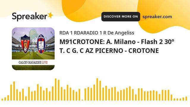 M91CROTONE: A. Milano - Flash 2 30° T. C G. C AZ PICERNO - CROTONE смотреть онлайн