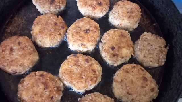 Котлеты из гречки....постные и сытные....для любителей гречки смотреть онлайн
