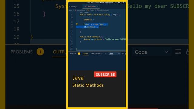 Java In Telugu: Static Methods (Access Without Objects), Java Tutorial For Beginners, Java Basics смотреть онлайн