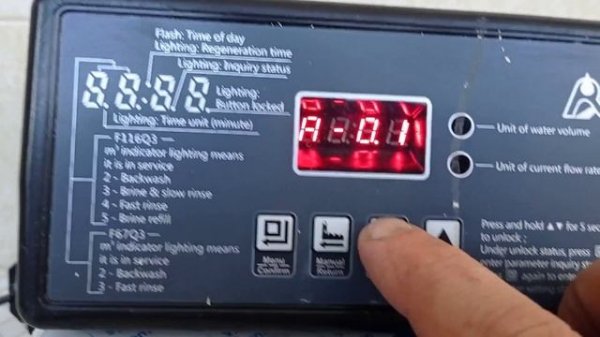 Настройка клапана RUNXIN F116Q3 от компании Termoshop.ru