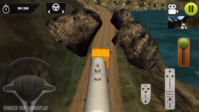 Oil Tanker Truck Simulator - Android Gameplay - Truck Driving Games смотреть онлайн