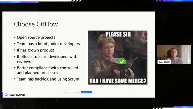 Geekday Etkinliği - Trunk-Based Development ve GitFlow Sunumum смотреть онлайн