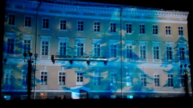 Лазерное шоу Питер Дворцовая Площадь смотреть онлайн