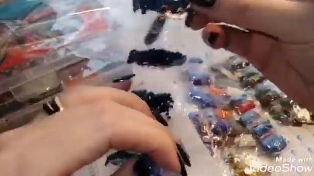 Алмазная Вышивка Aliexpress diamondpainting unboxing смотреть онлайн