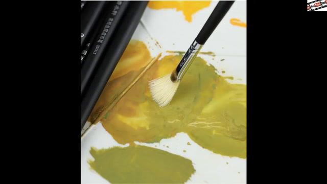 6 #шт./#компл. #веер #рыбий #хвост #в #форме #масляной #краски #кисть #из #щетины #жесткий #ворс смотреть онлайн