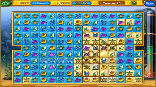 Fishdom - Прохождение игры часть 9 FullHD (1080p 60fps)