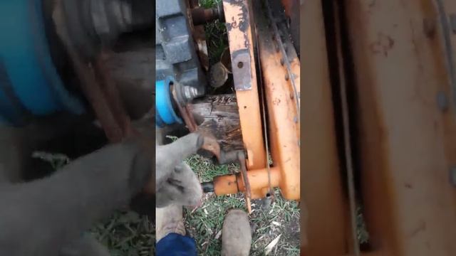 Переделка мотоблока урал на обыщный китайский движок