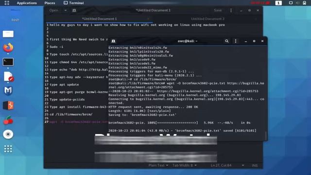 Fix and install Linux Wi-Fi on Any Macbook Pro смотреть онлайн