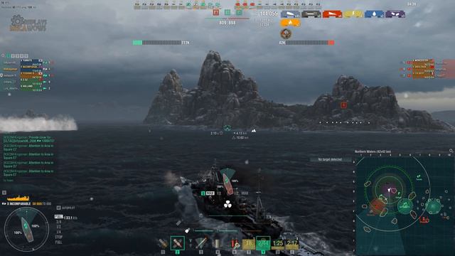 Incomparable 6 Kills & 207k Damage | World of Warships Gameplay смотреть онлайн