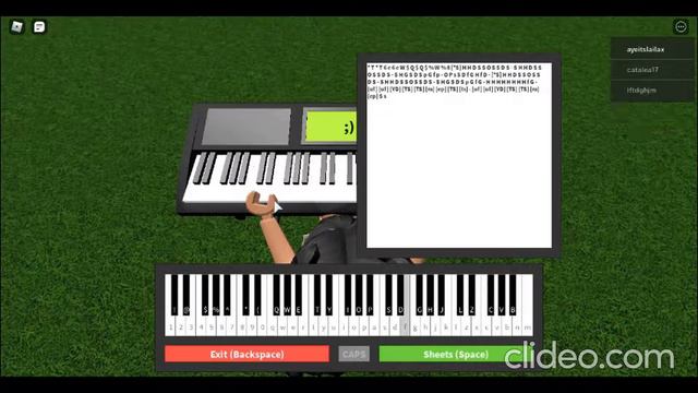 Roblox Piano Sheets- 7 Rings by Ariana Grande смотреть онлайн