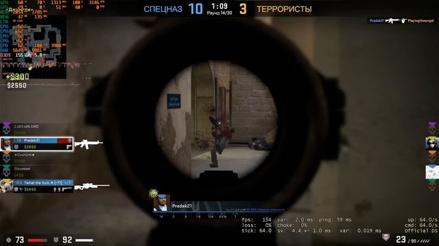 CS:GO Тест RX570 4 gb sapphire pulse смотреть онлайн