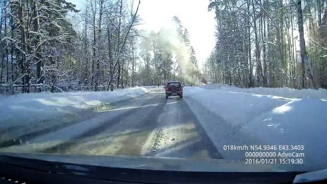 2016-01-21 Саров. Горит БОБКЭТ смотреть онлайн