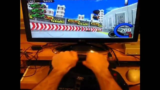 Old PC racing games on Thrustmaster Formula T2 (part 1 of 2) смотреть онлайн