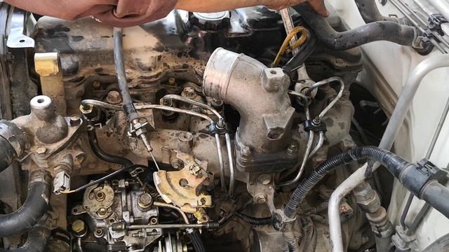 Toyota 3l diesel engine start|2800 cc diesel engine start смотреть онлайн