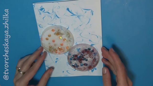 Новогодняя открытка своими руками Шары на елке смотреть онлайн