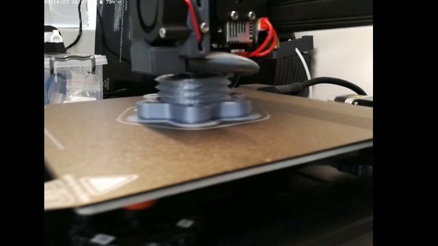 3D Print of Racing Sim Wheel Adapter on Ender 3 S1 Pro Running Klipper Firmware смотреть онлайн