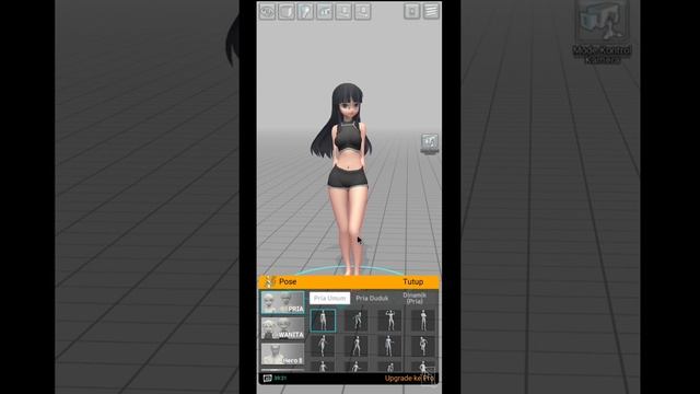 Easy Pose part-1 | Aplikasi Membuat Anime di Android смотреть онлайн
