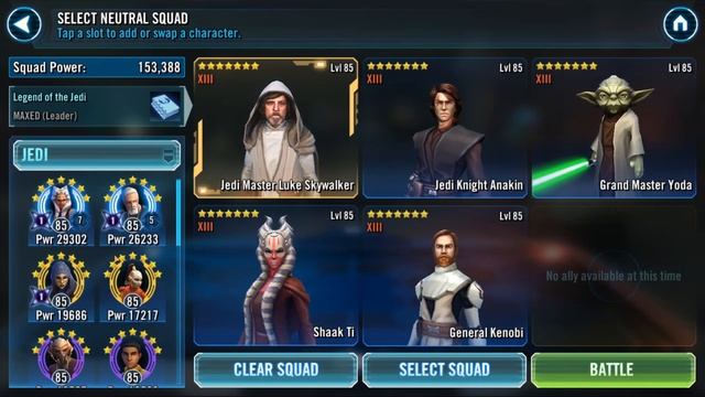 Swgoh 5v5 GAC The strategy is all that matters sometimes.. JML is good on offense! смотреть онлайн