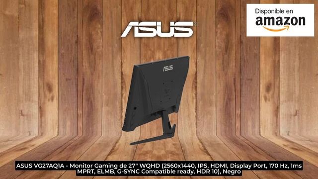 ASUS VG27AQ1A - Monitor Gaming de 27" WQHD (2560x1440, IPS, HDMI) смотреть онлайн