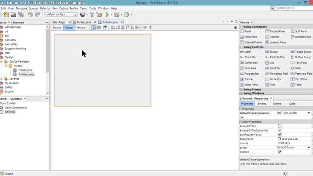 53 - JFrame Swing Component - Learn Java programming language in Pashto смотреть онлайн