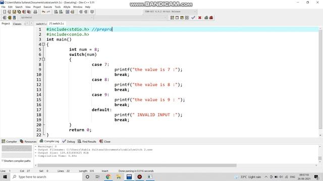 Switch case in C language| Switch case statement in C| Switch case in C programming| Switch case смотреть онлайн