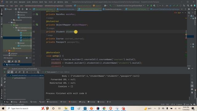 Test Spring Boot Applications with JUnit 5, Controller layer Testing. @WebMvcTest @MockBean MockMvc смотреть онлайн