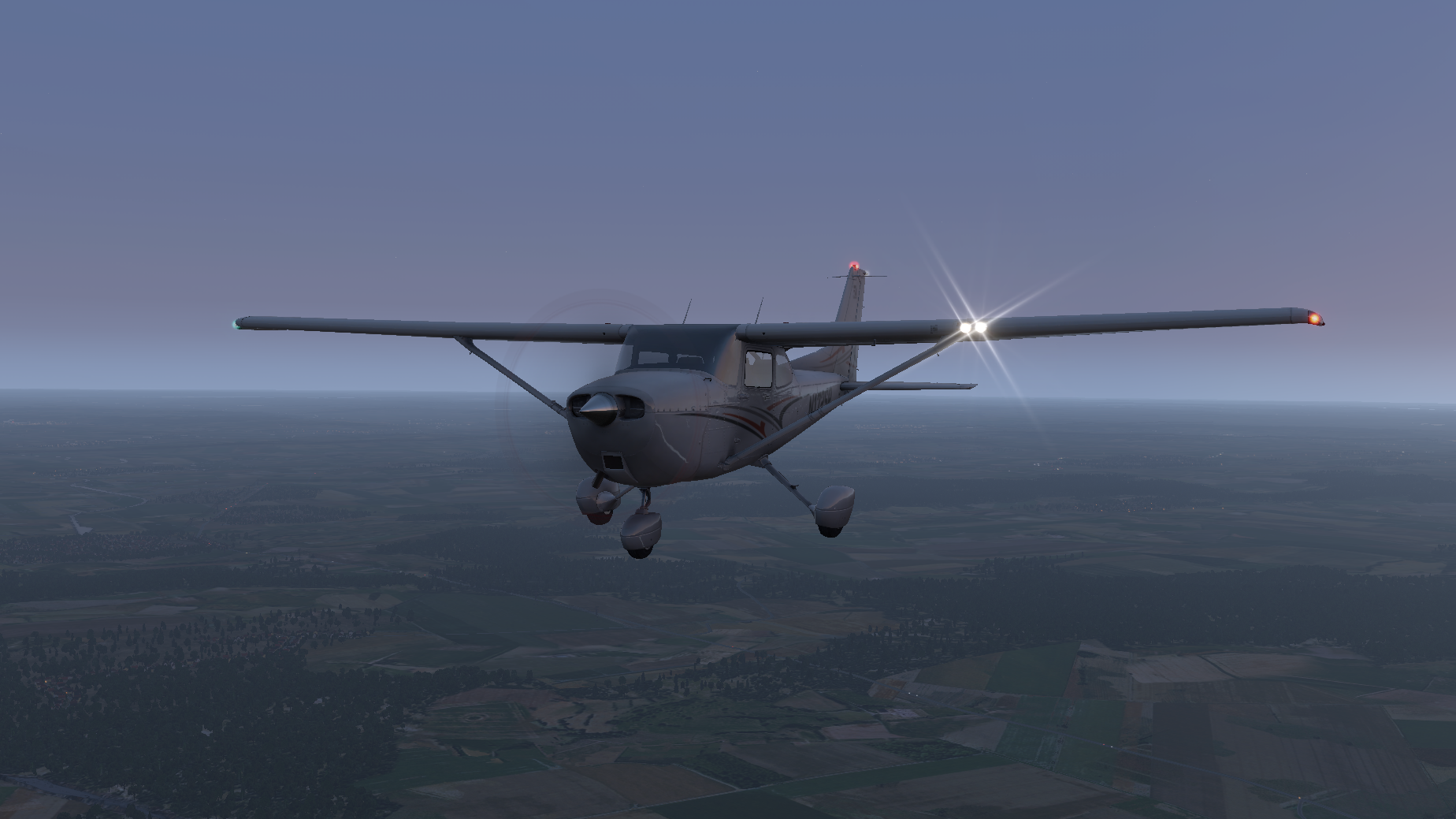 X-Plane 11. Cessna Skehawk G1000